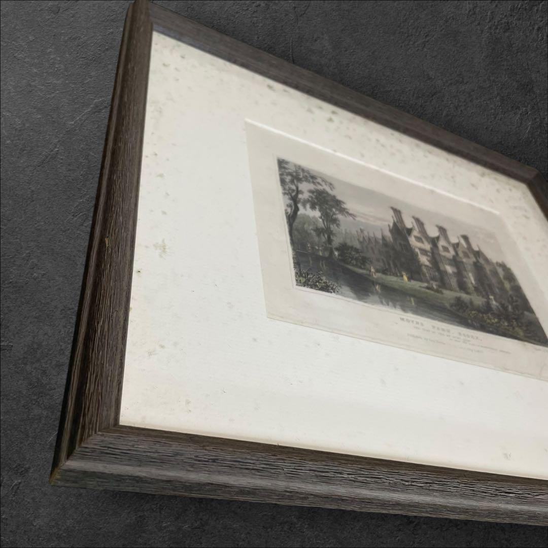 MOTHS PARK 銅版画 1832年製