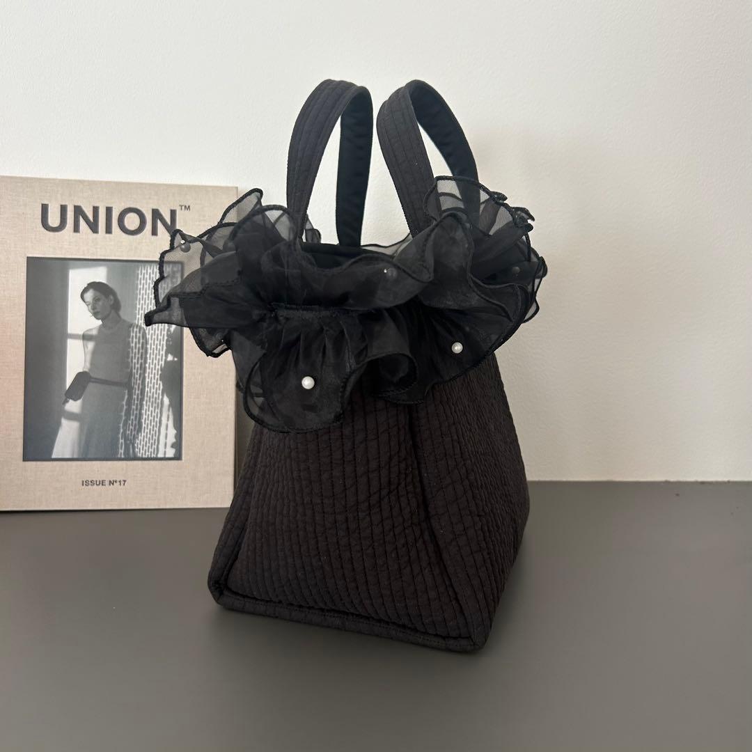 人気☆ふわふわブーケチュールヌビバッグ