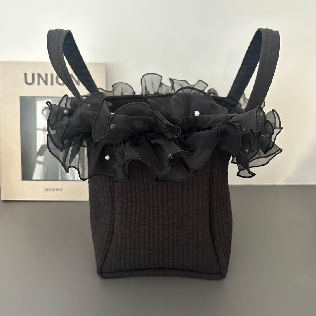 人気☆ふわふわブーケチュールヌビバッグ