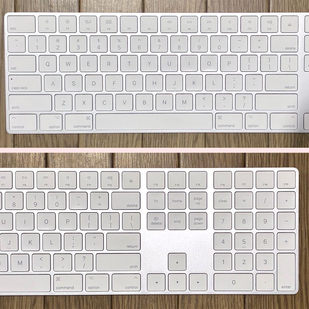 Apple Magic Keyboard テンキー付き US配列 動作確認済み