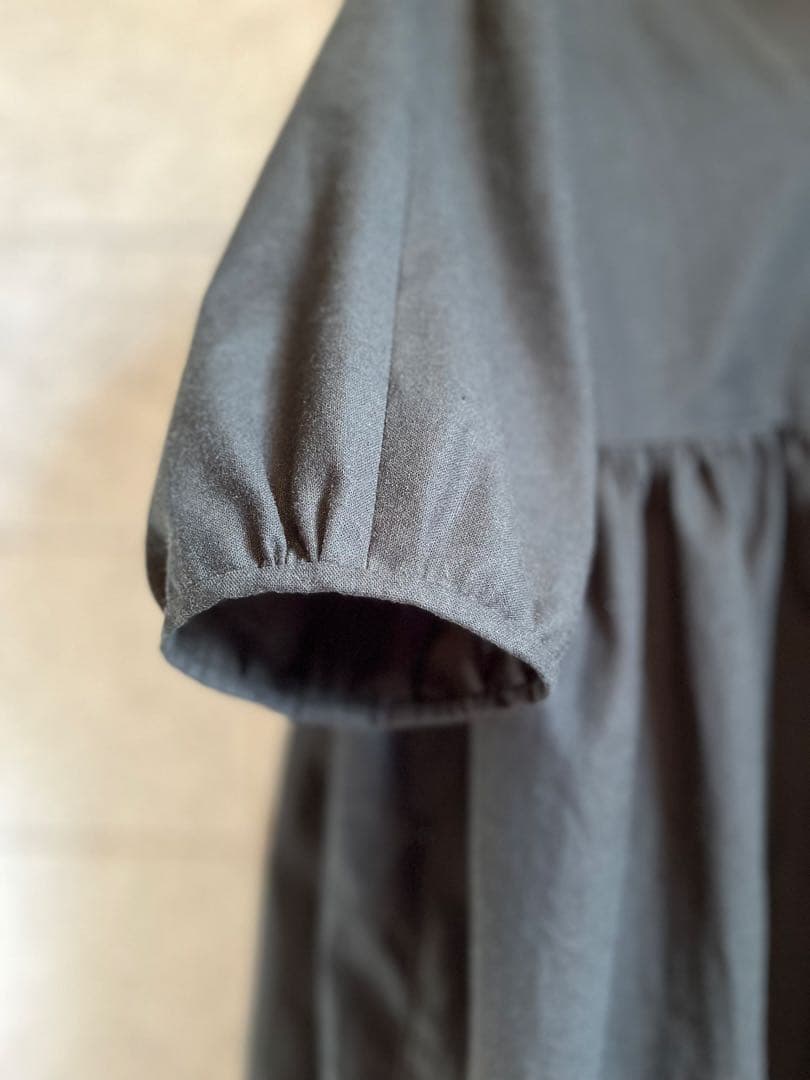 ハンドメイド⭐︎リボンワンピースとお揃いでワンハンドルバッグも⭐︎