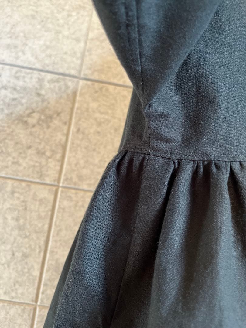 ハンドメイド⭐︎リボンワンピースとお揃いでワンハンドルバッグも⭐︎