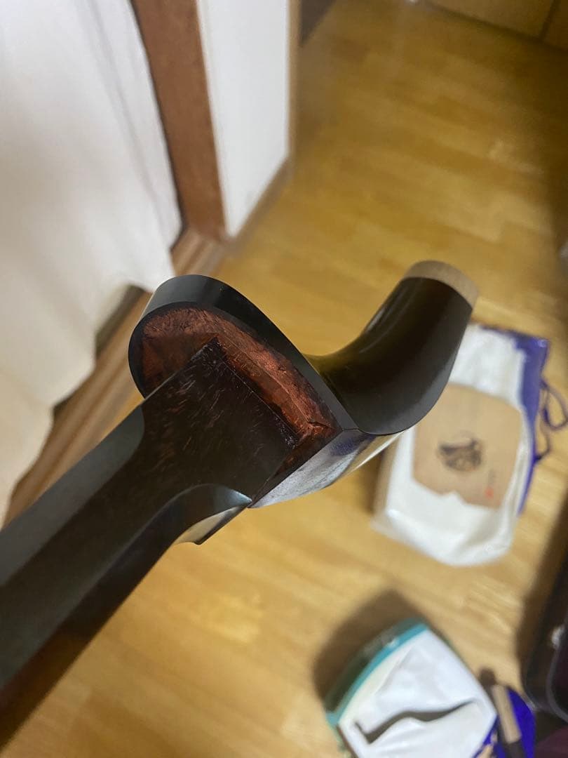 三味線本体とキャリングケース