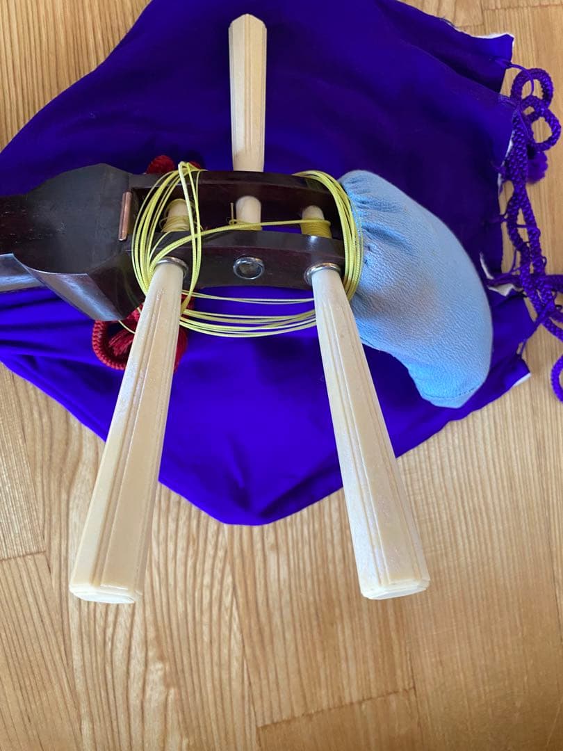 三味線本体とキャリングケース