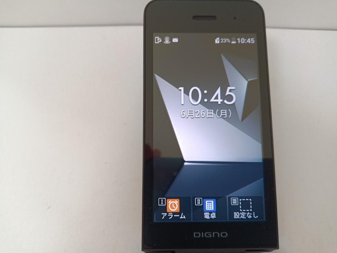 ☆ SoftBank DIGNO ケータイ4 A202KC ブラック