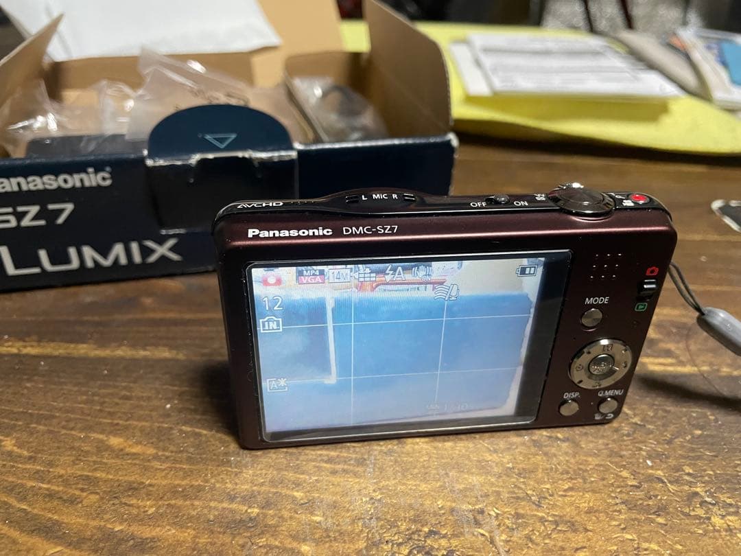 Panasonic LUMIX SZ7 コンパクトデジタルカメラ