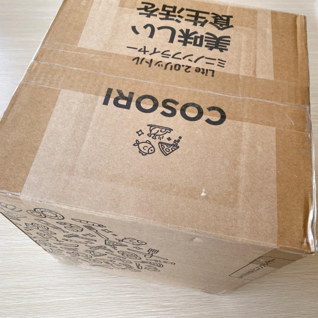 コソリ ノンフライヤー 2L ホワイト CAF-LI211 レシピブック付き