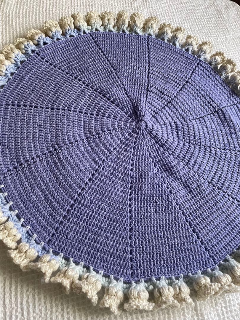 すずらんのブランケット