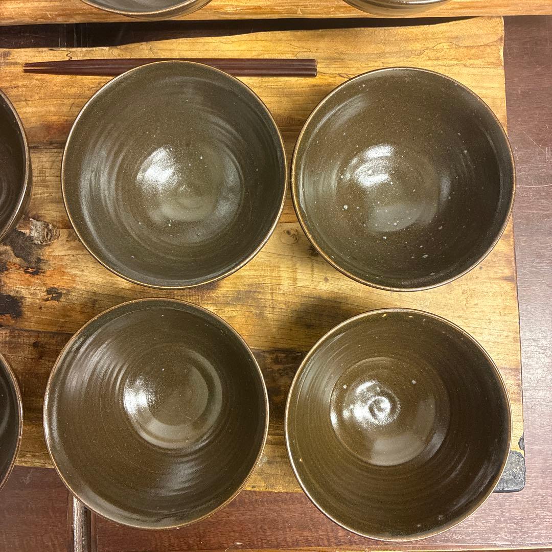 新品　陶器　陶芸作家　小丼12個　670