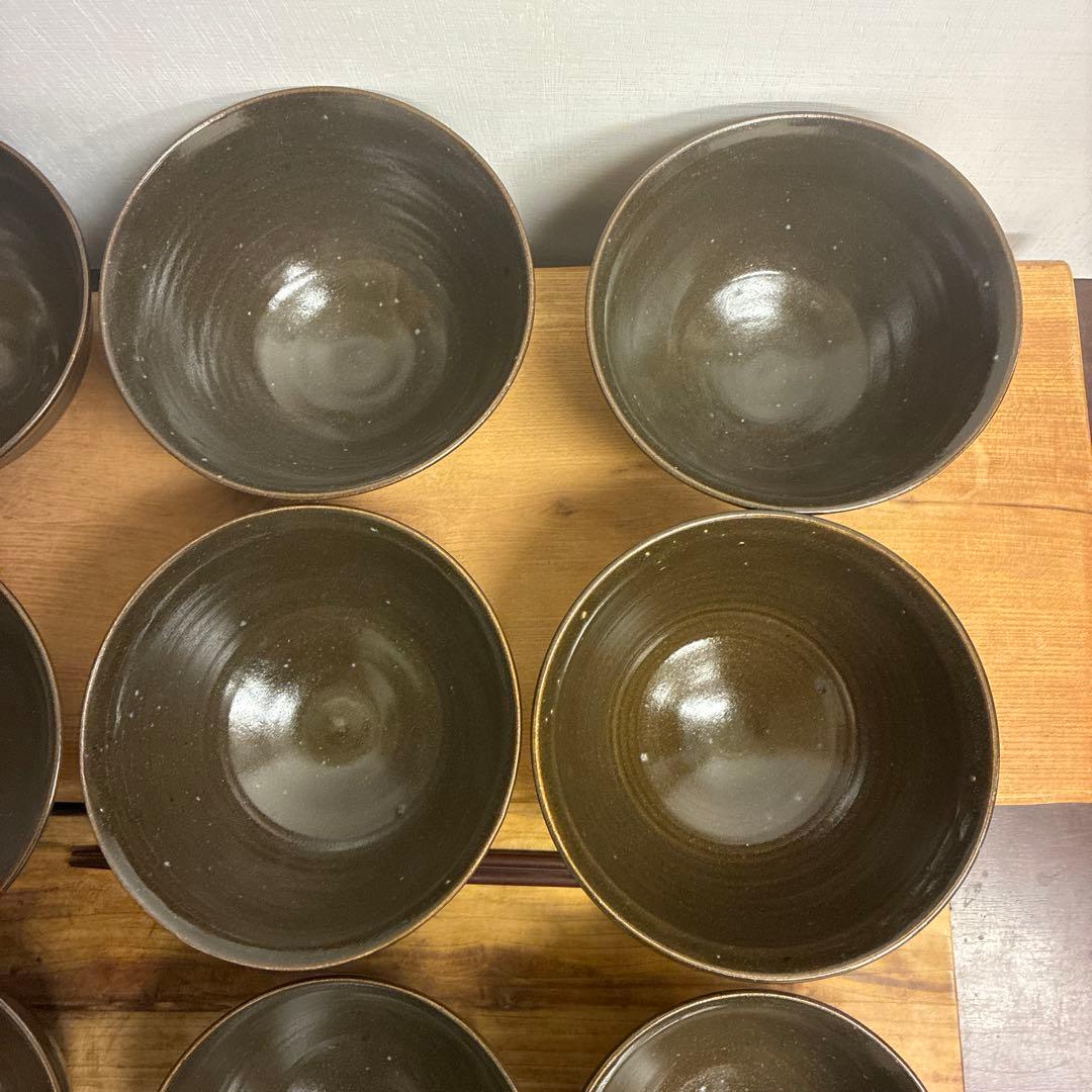 新品　陶器　陶芸作家　小丼12個　670