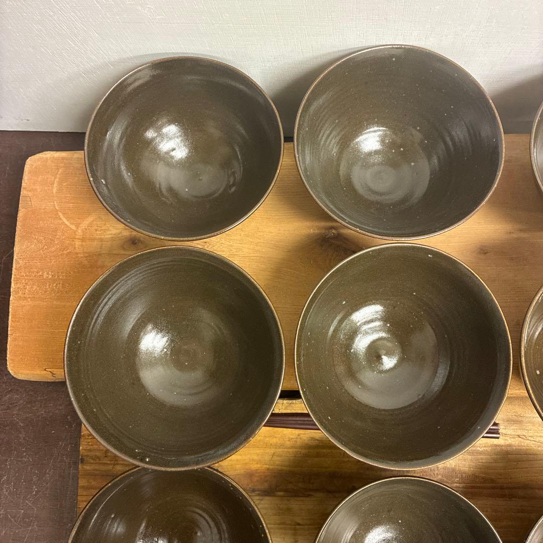 新品　陶器　陶芸作家　小丼12個　670