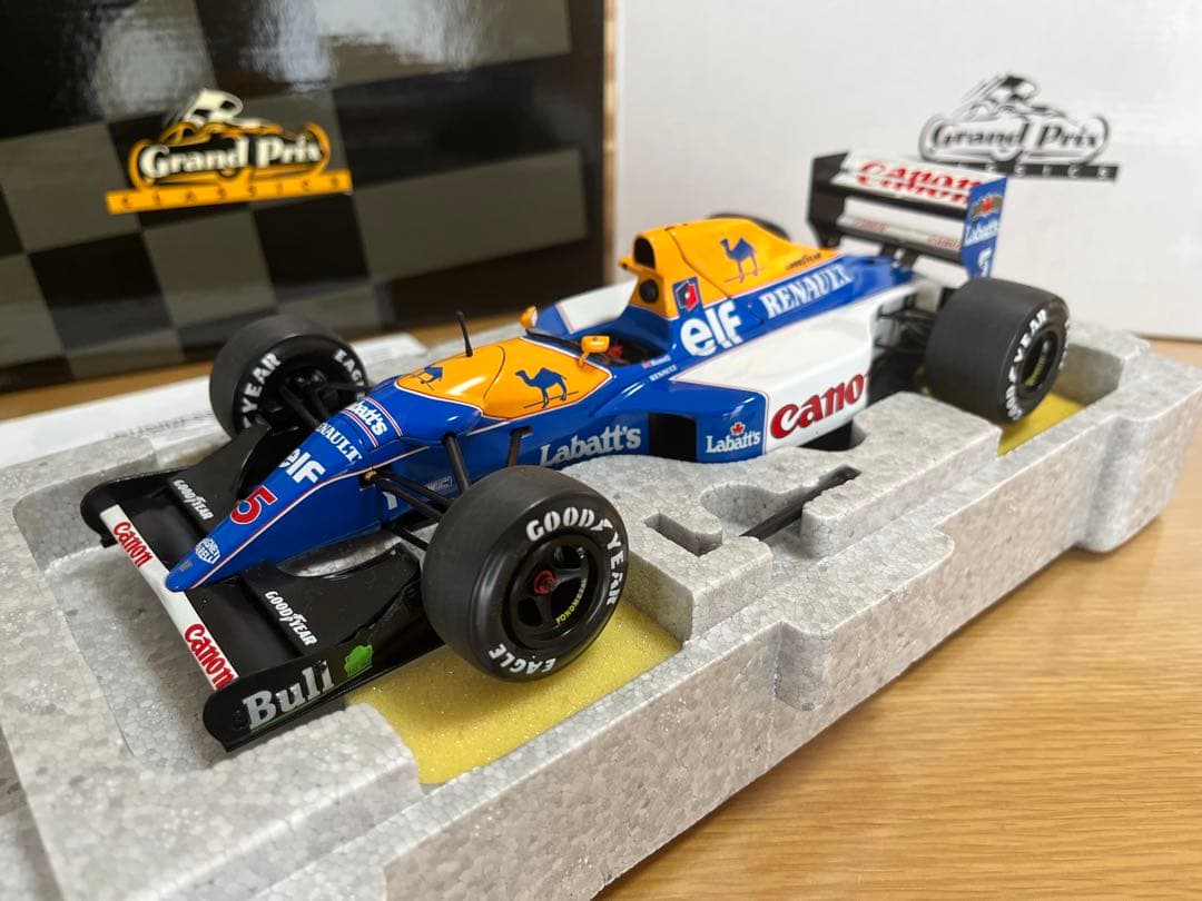 EXOTO 1/18 ウィリアムズ ルノー FW14B #5マンセル