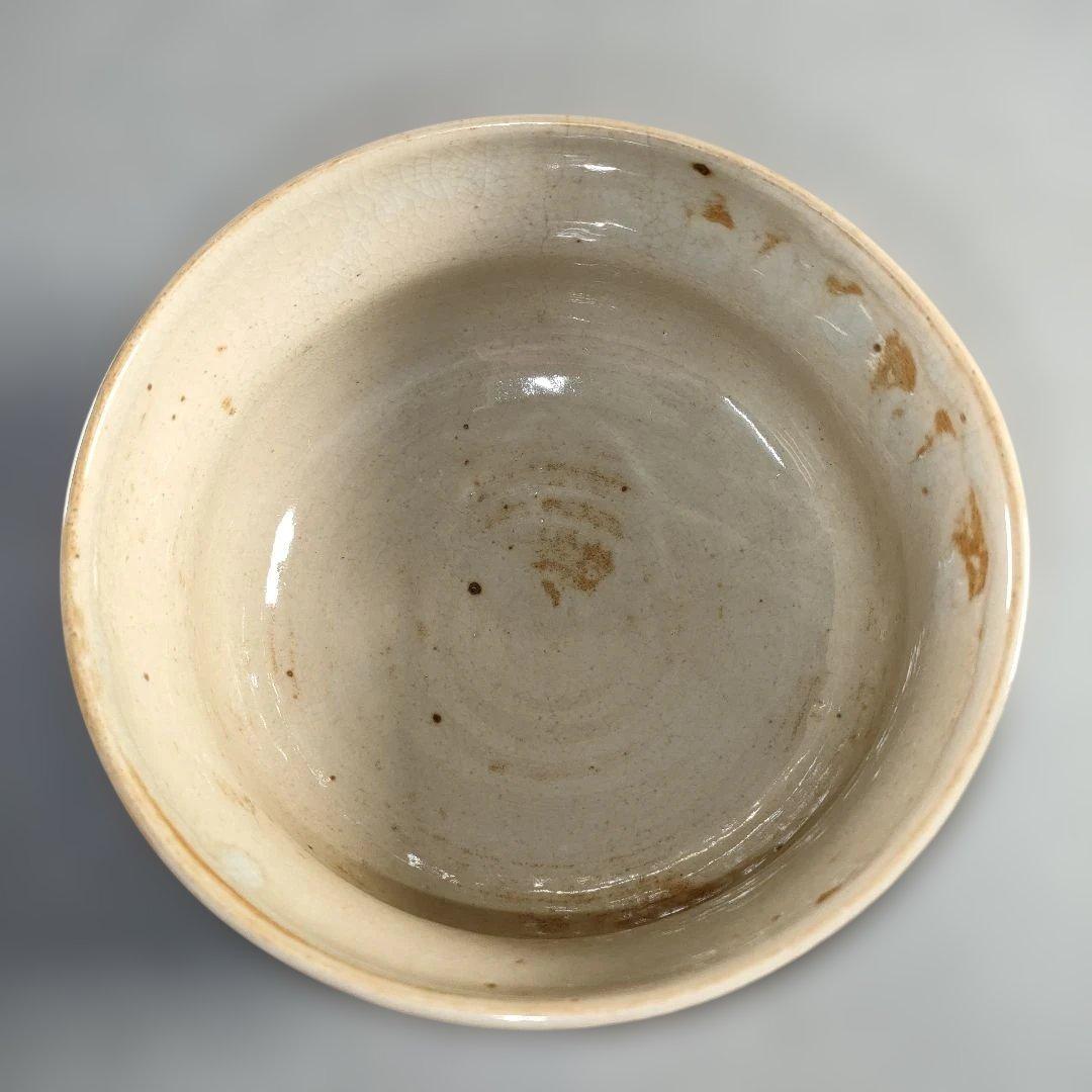 A1396-2/京焼清水焼/よし文 造/三島茶碗7客/在銘/抹茶碗1客/懐石道具