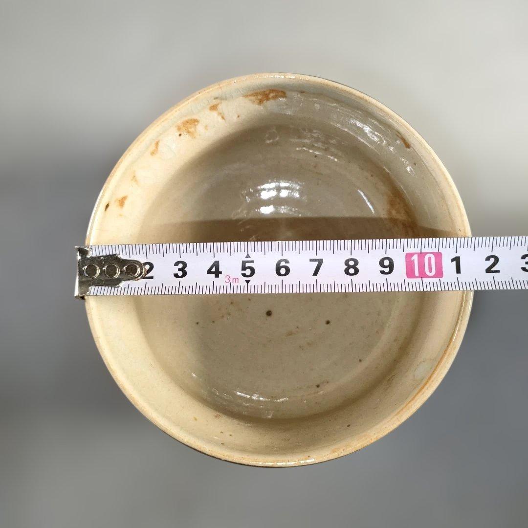 A1396-2/京焼清水焼/よし文 造/三島茶碗7客/在銘/抹茶碗1客/懐石道具