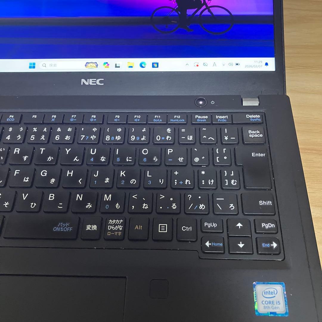 第8世代！NEC VKT16 core i5 Windows11 メモリ8GB