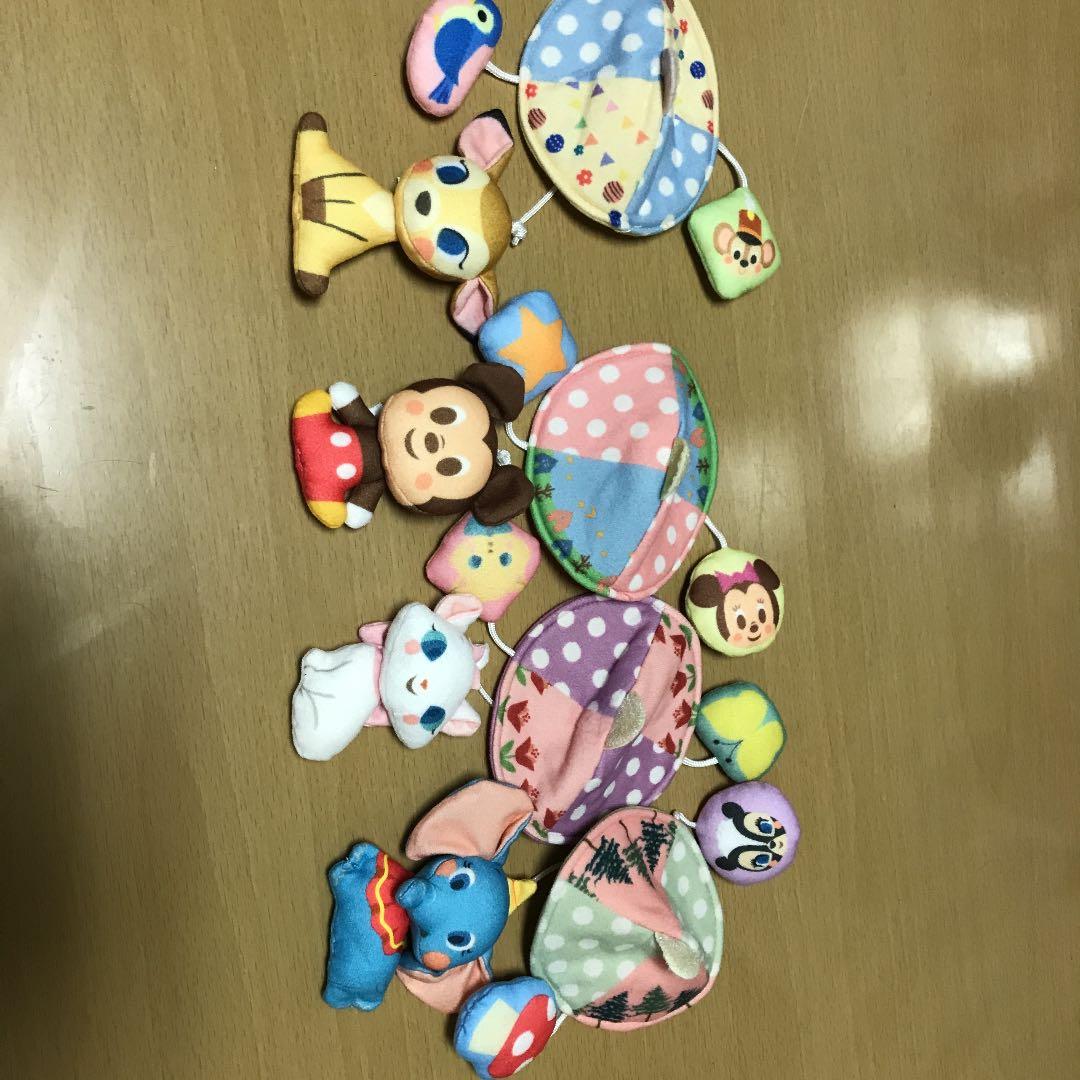 ディズニーキャラクターズ やわらかガラガラメリーデラックス
