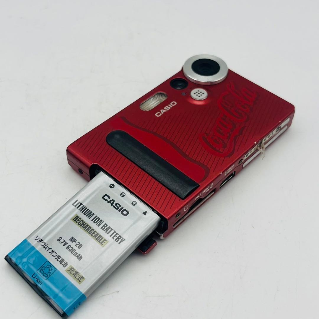 【希少動作確認済み】CASIO EX-M1 EXILIM コカ・コーラ仕様