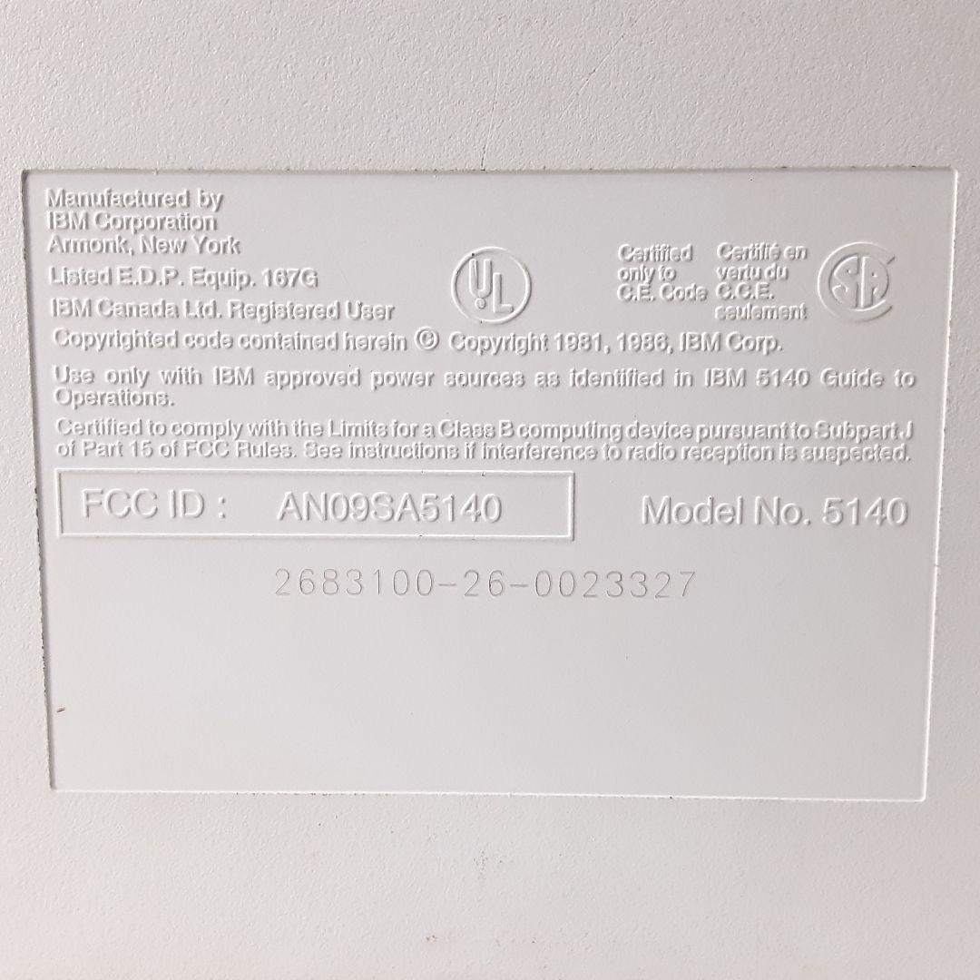 【限定値下げ】IBM 5140 PC Convertible