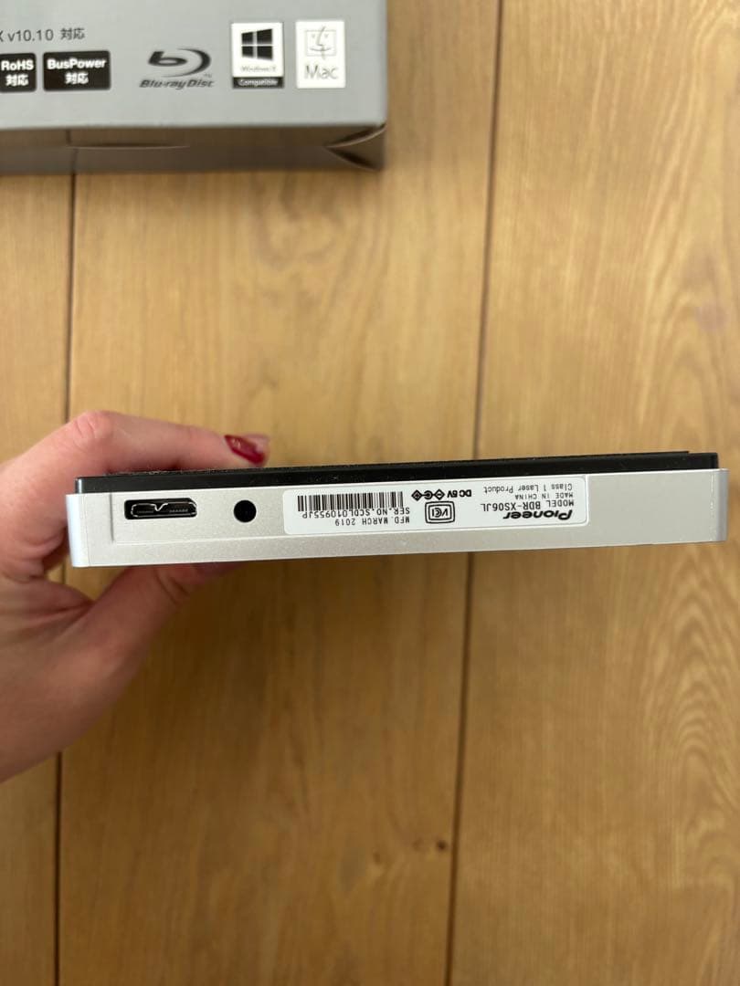 Pioneer BDR-XS06JL ブルーレイディスクドライブ