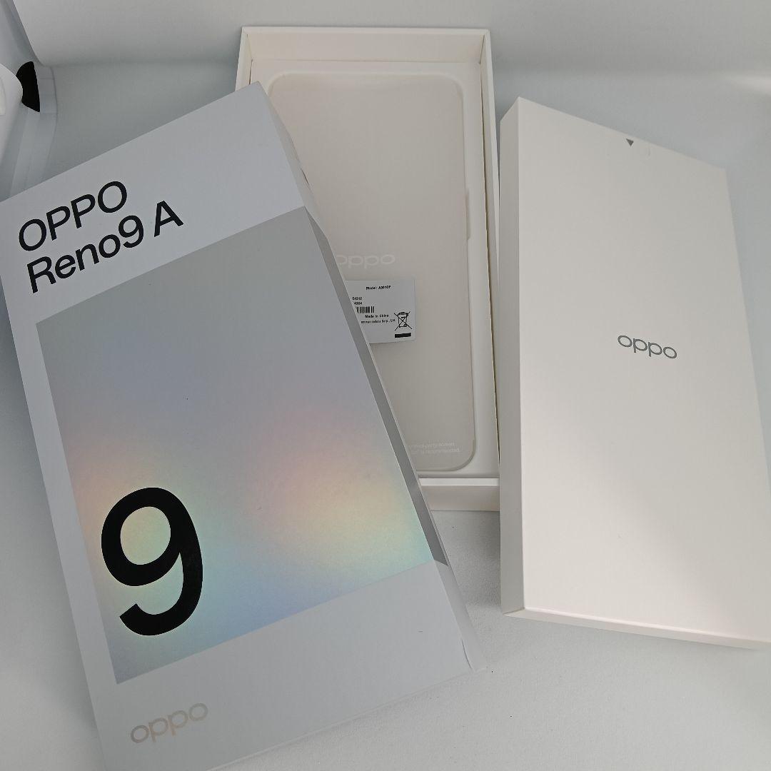 OPPO Reno9A　ナイトブラック　スマートフォン　本体　ワイモバイル