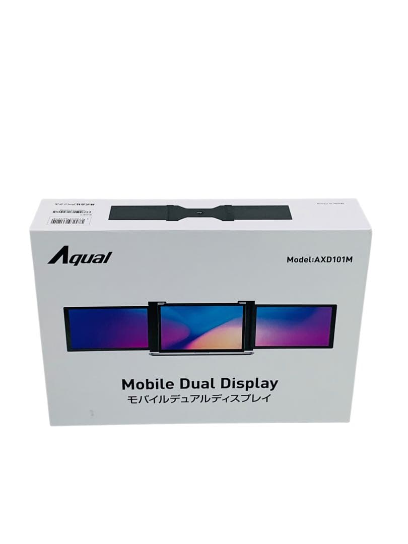 【開封済・未使用】アペックス Aqual モバイルデュアルディスプレイ ブラック