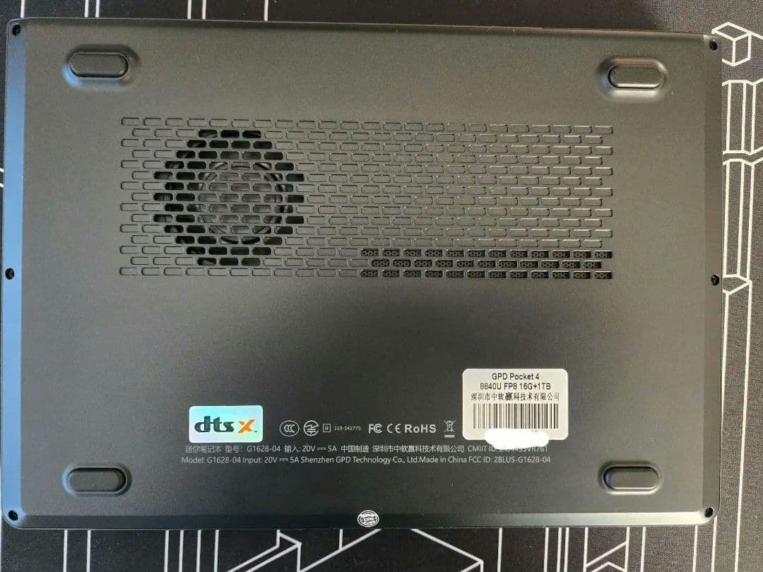 【美品】GPD Pocket 4 (Ryzen 8840U ) 16GB/1TB