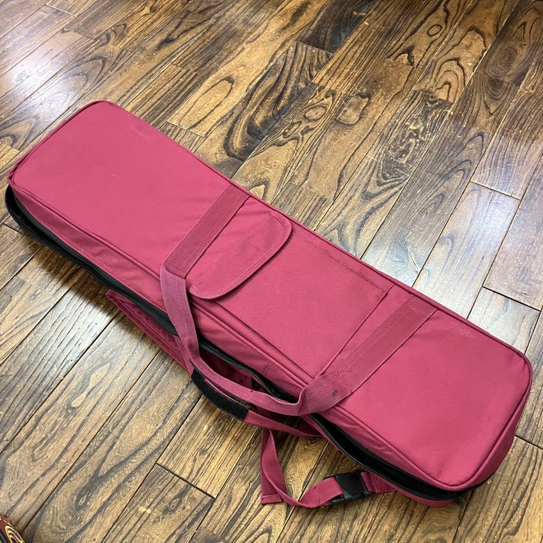 沖縄三線 人工皮 三味線 胴巻き 和楽器　★ソフトケース付き