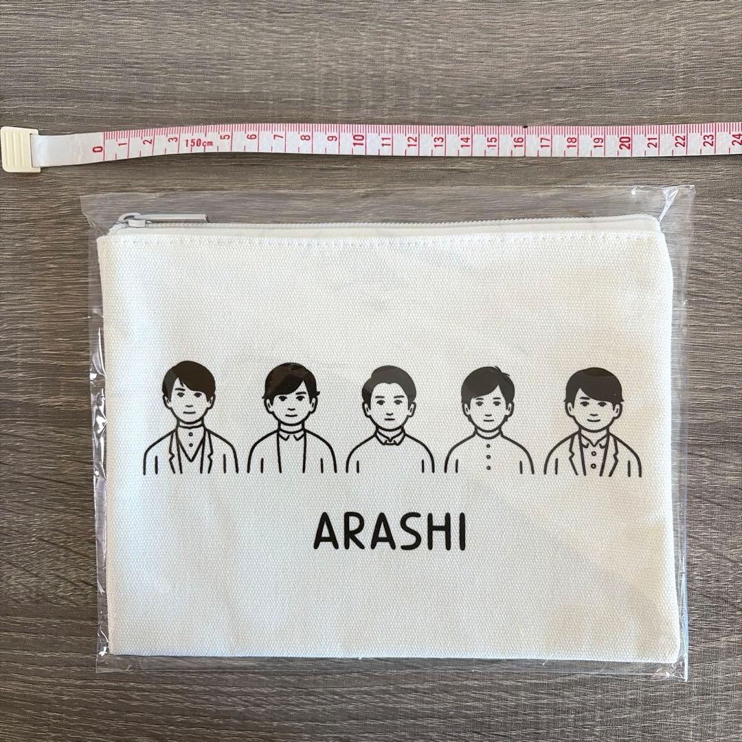 嵐　展覧会　トートバッグとポーチ　嵐グッズ