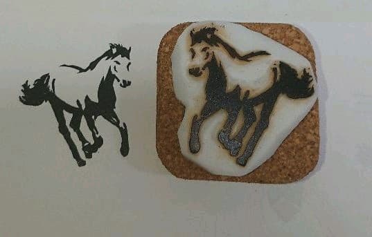 消しゴムはんこ※馬※