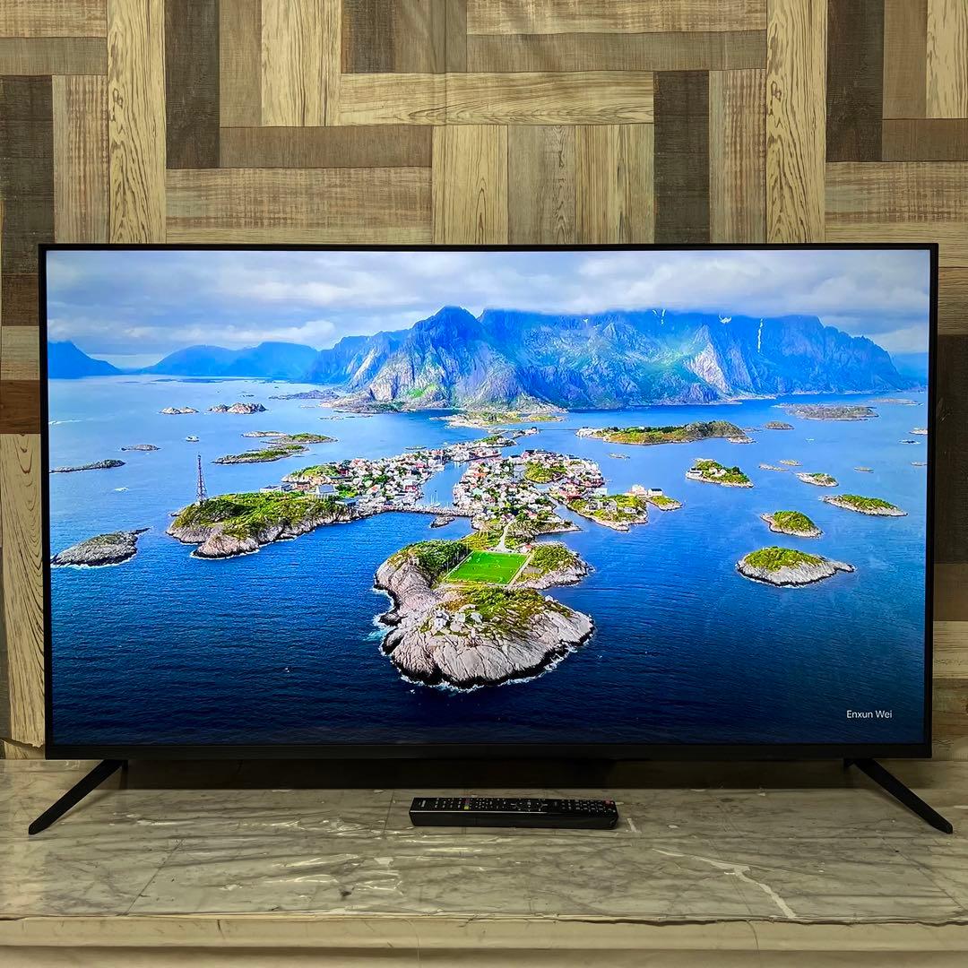 リクエスト価格❣️グリーンハウス50型4KベゼルレスTV裏番組録画対応Wチューナ