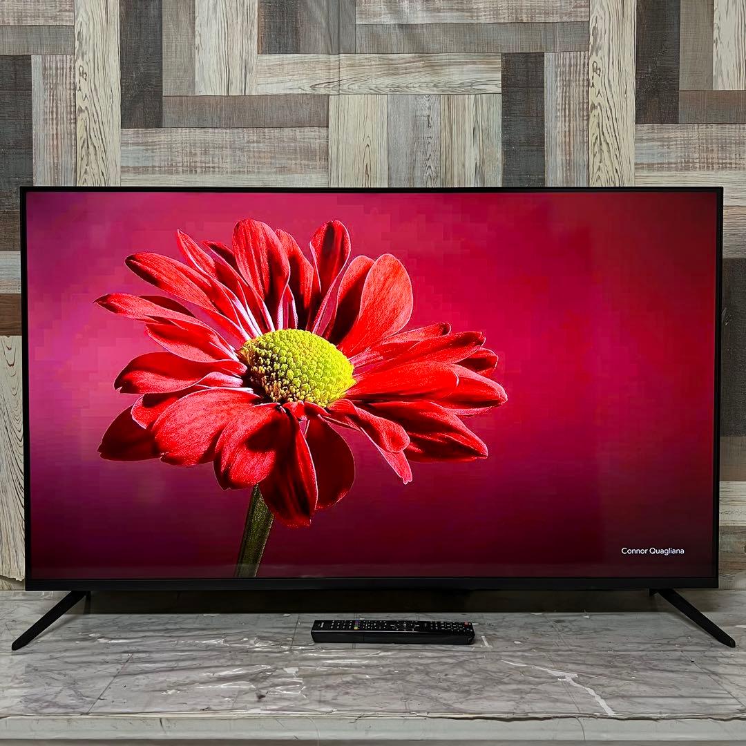 リクエスト価格❣️グリーンハウス50型4KベゼルレスTV裏番組録画対応Wチューナ