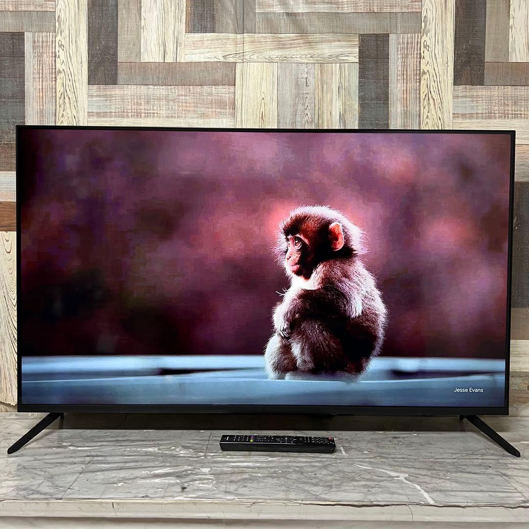 リクエスト価格❣️グリーンハウス50型4KベゼルレスTV裏番組録画対応Wチューナ