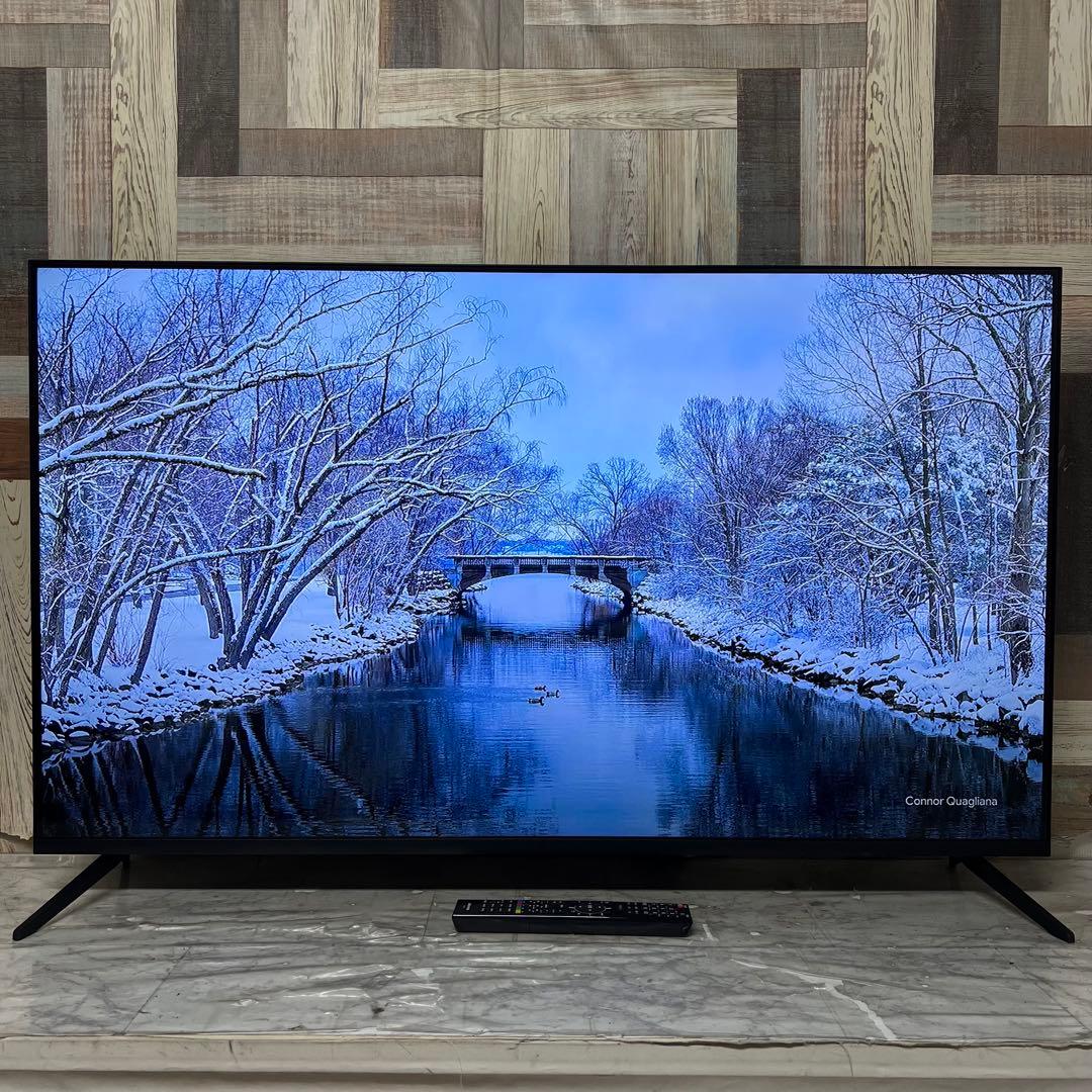 リクエスト価格❣️グリーンハウス50型4KベゼルレスTV裏番組録画対応Wチューナ