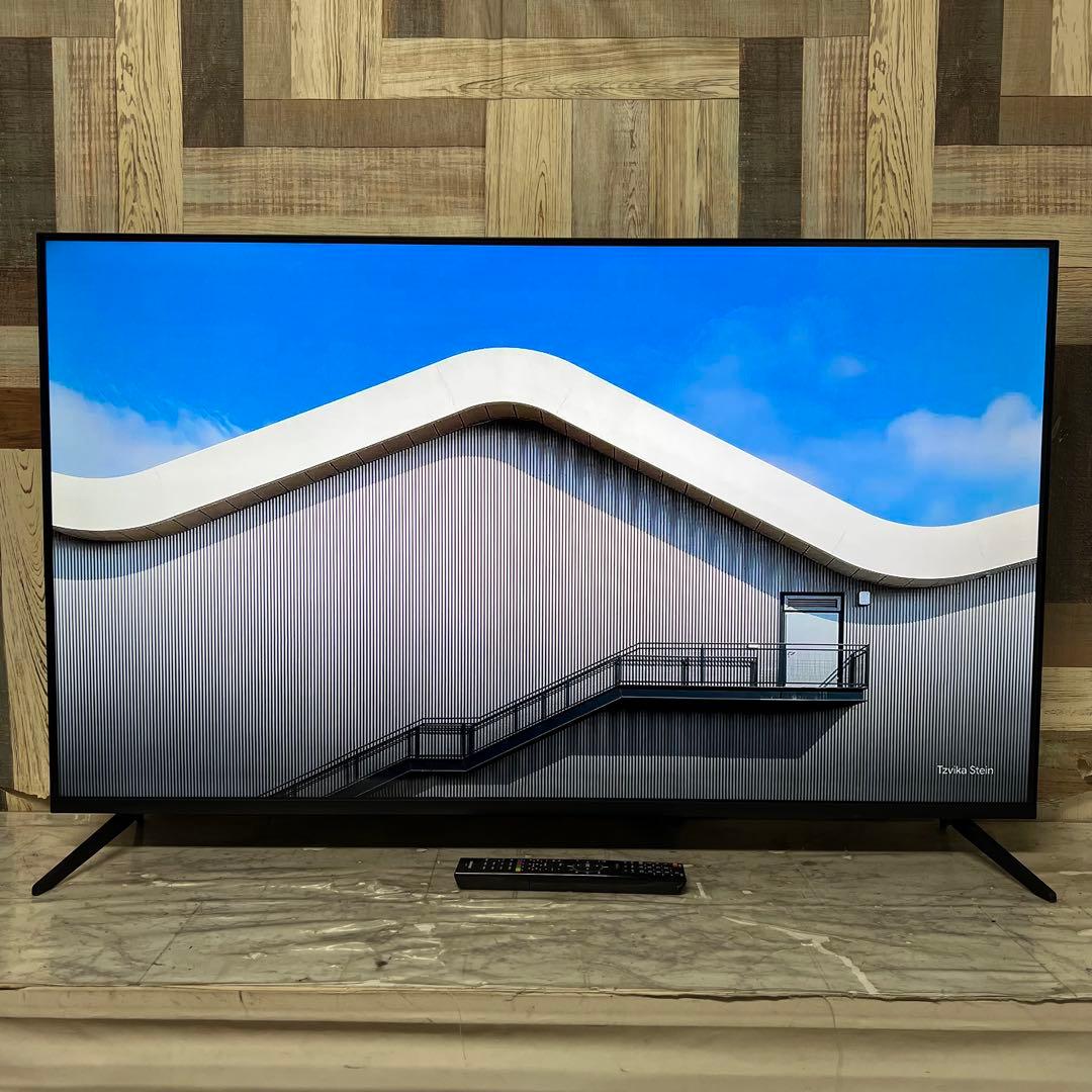 リクエスト価格❣️グリーンハウス50型4KベゼルレスTV裏番組録画対応Wチューナ