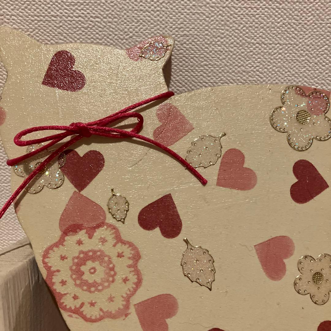 エマブリッジウォーターハート猫ハンドメイド