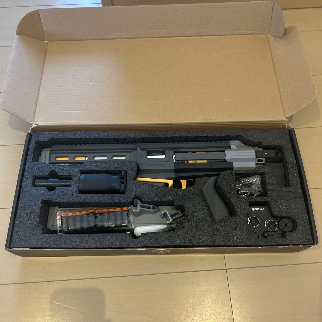 ナーフ【SBL・ヴァルキリー】ソフトダーツポンプアクションエアコッキングトイガン