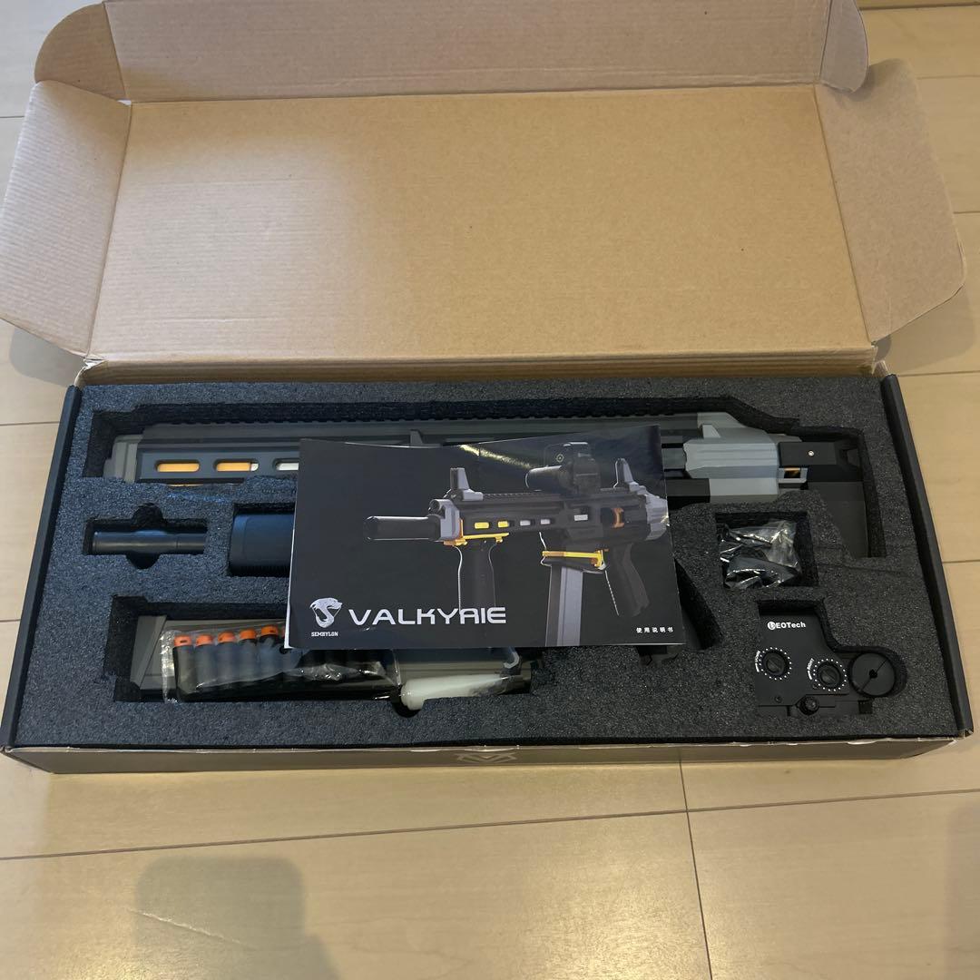 ナーフ【SBL・ヴァルキリー】ソフトダーツポンプアクションエアコッキングトイガン