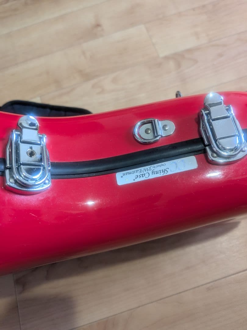 C.C.シャイニーケース アルトサックス 赤