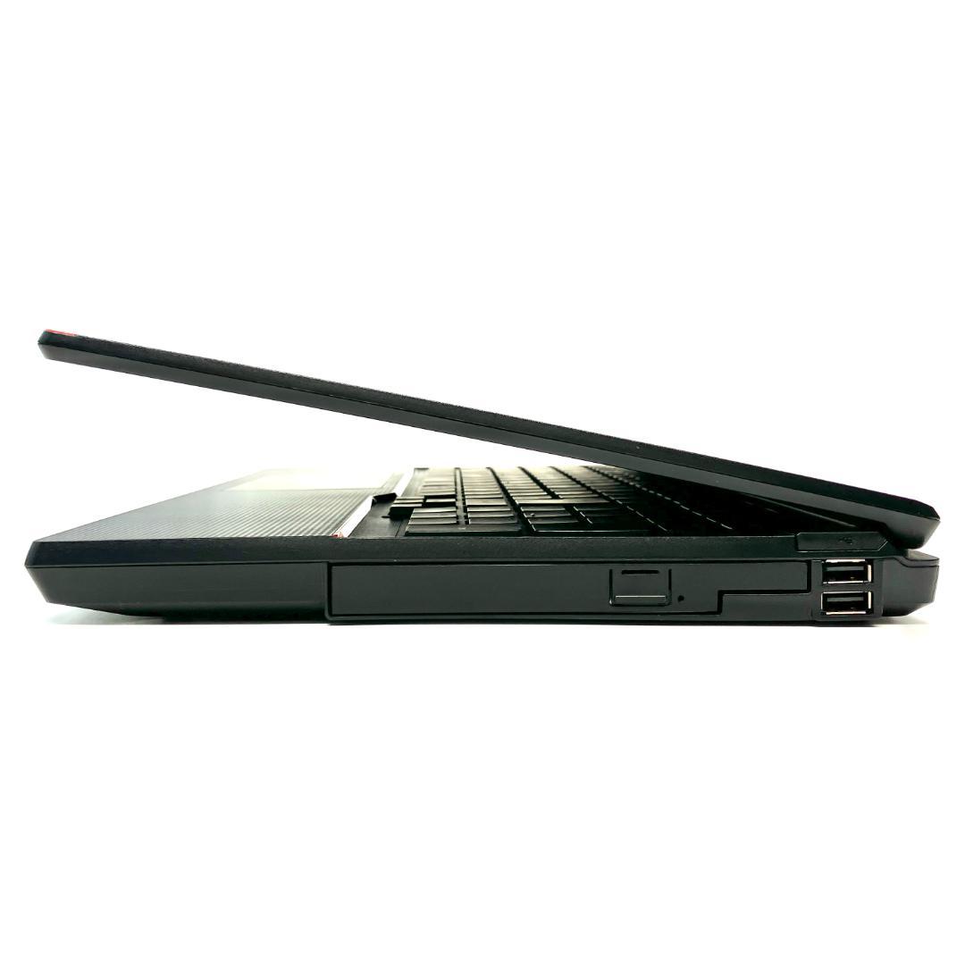 仕事も趣味もはかどる❣️綺麗めブラック すぐ使える 快速SSD ノートパソコン