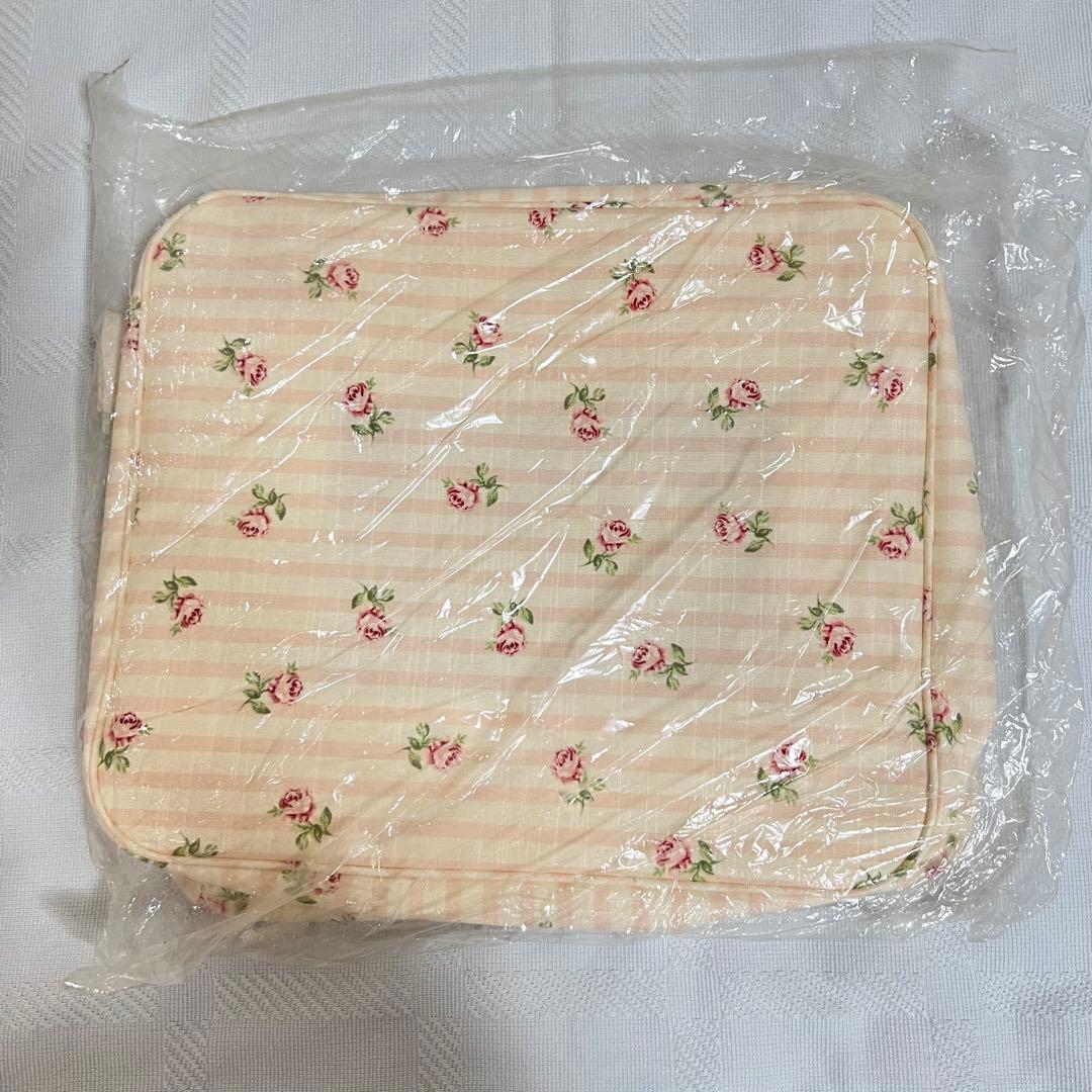 ローラアシュレイ（LAURA ASHLEY）ストレージボックス／布製バスケットL