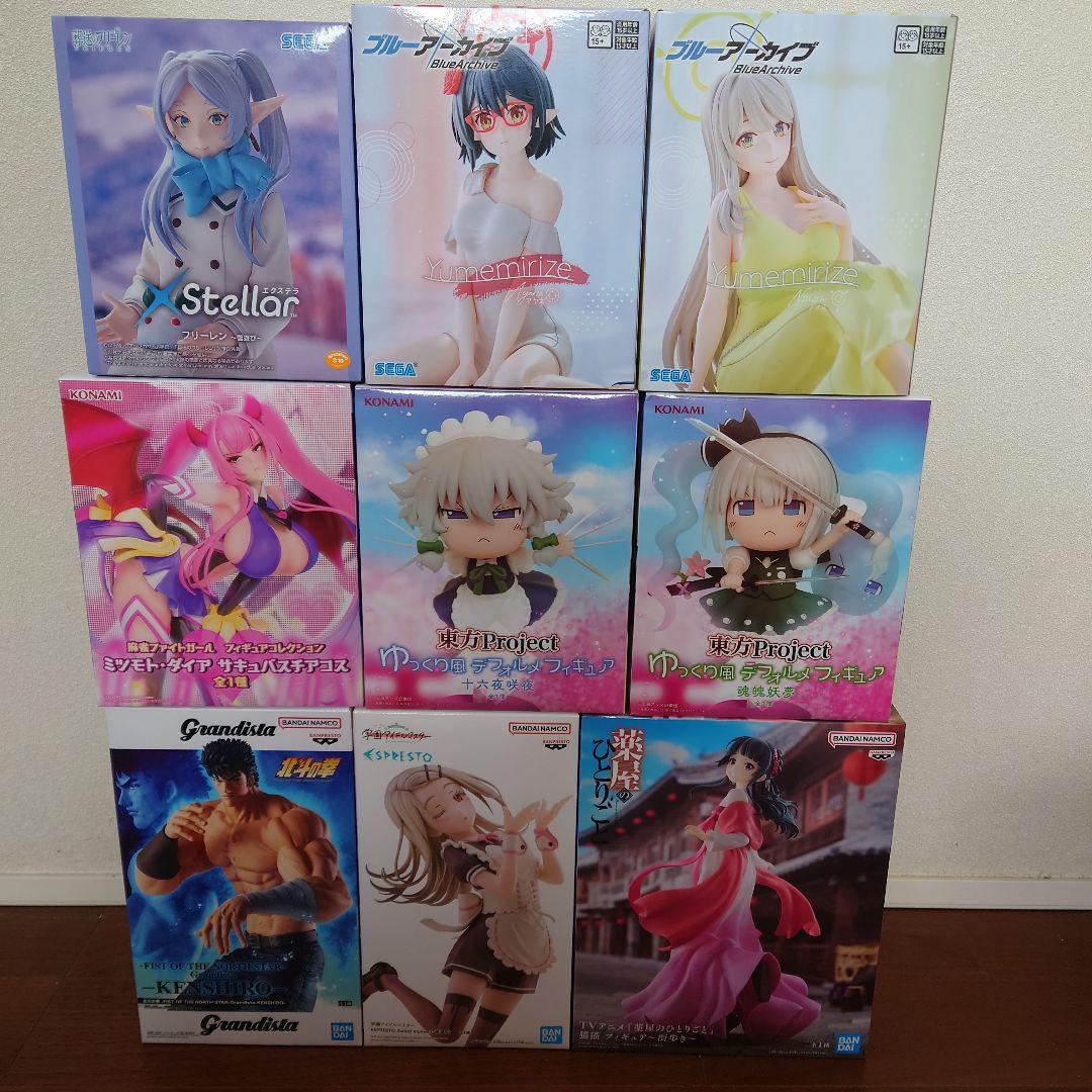 【９点セット】美少女フィギュア　まとめ売り