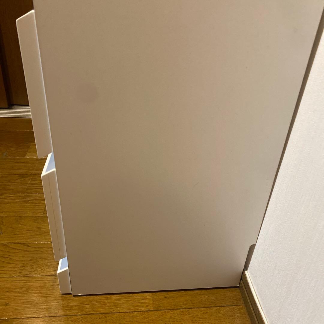 チェスト　4段　ホワイト　1点 dinos 収納 光沢 木製 リビング　タンス