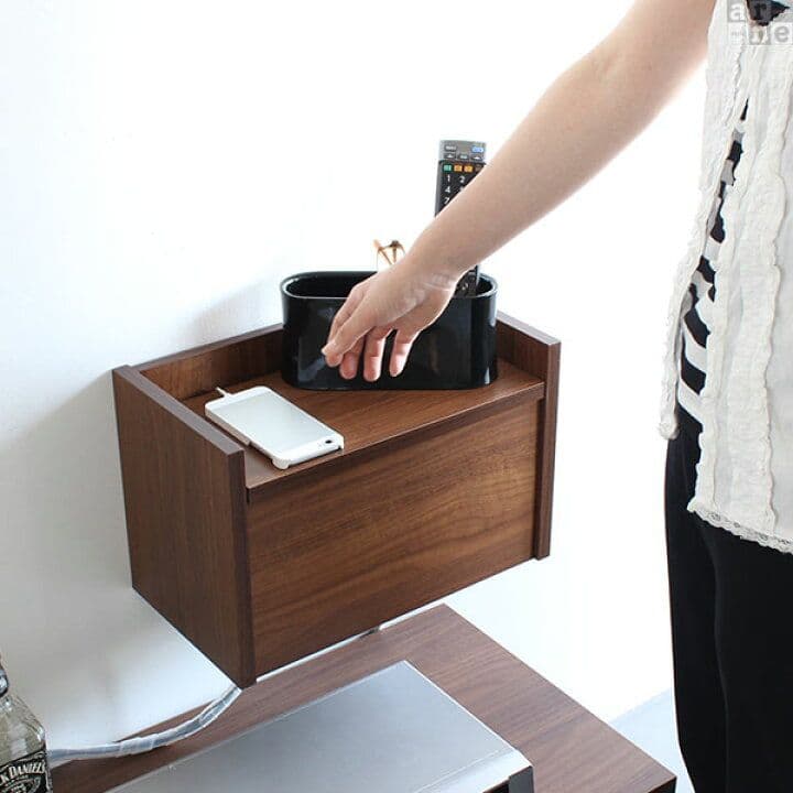 ケーブルボックス 配線収納 隠し コード収納 ラック ラック 壁掛けシェルフ