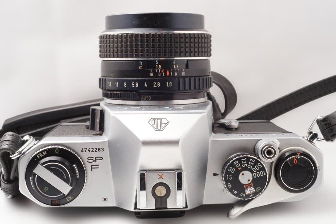 フィルムカメラ PENTAX SPF & SMC TAKUMAR 55mm F1.8
