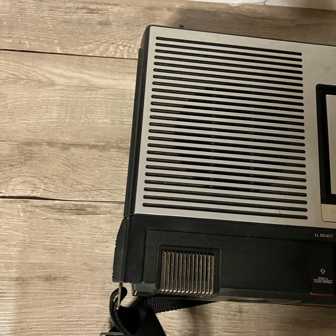 D-1 【昭和レトロ】National ナショナルカセットレコーダーRV-490