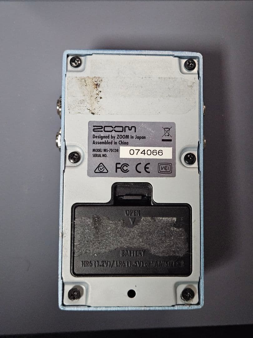 ギター zoom ms70CDR