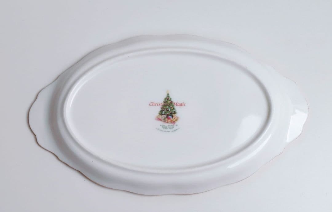 ✩希少品✩ ロイヤルアルバート　クリスマスマジック　トレイ
