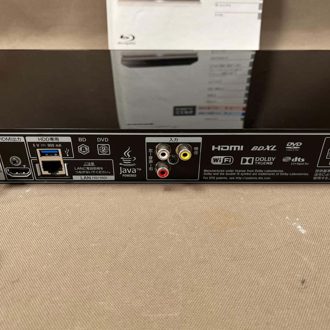 【動作確認済】SONY BDZ-ZW500 Blu-ray HDD500GB