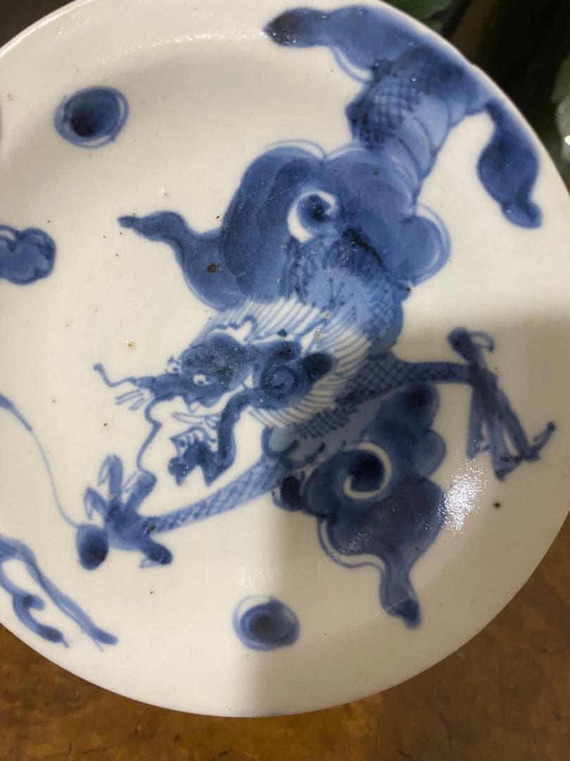 青花瓷器 龍 唐物 中国古玩