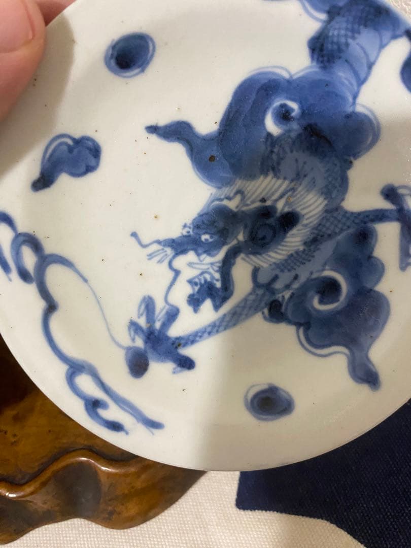 青花瓷器 龍 唐物 中国古玩